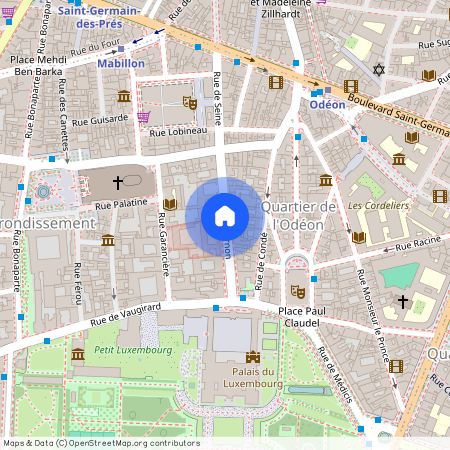 Rue de Tournon, Francja, Paris