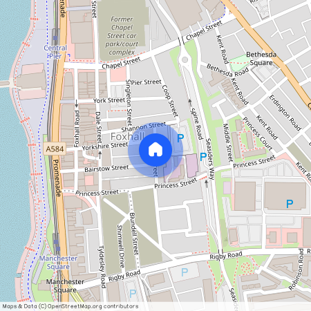 Caroline Street, Blackpool FY1