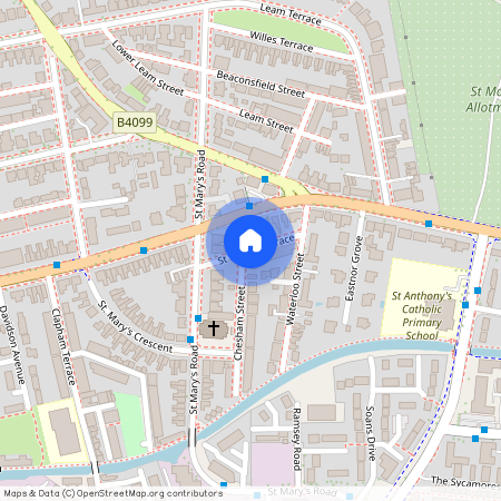 St. Marys Terrace, Leamington Spa