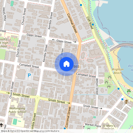 2/18 Campbell Street, NSW 2500, Wollongong