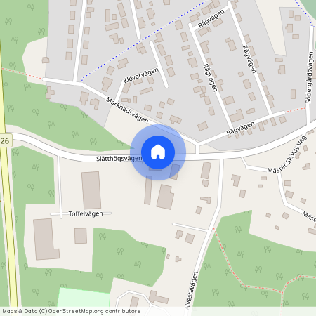 Slätthögsvägen, Moheda