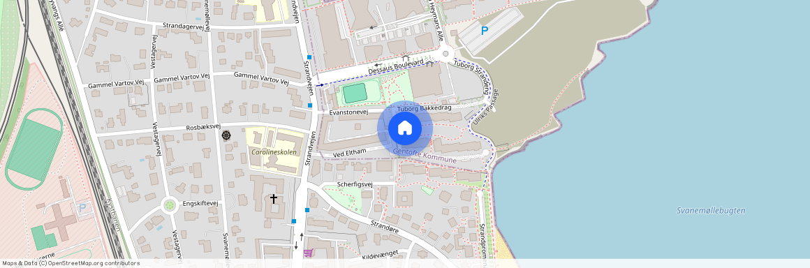 Tuborg Bakkedrag 14, 6. tv., Bakkedraget, 2900 Hellerup