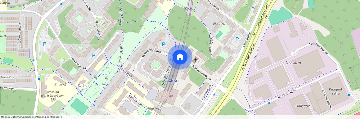 Kungsätravagen, Stockholm