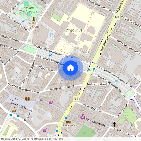 Franklin Rooseveltlaan 111 / 2e verdiep, 1800 Vilvoorde