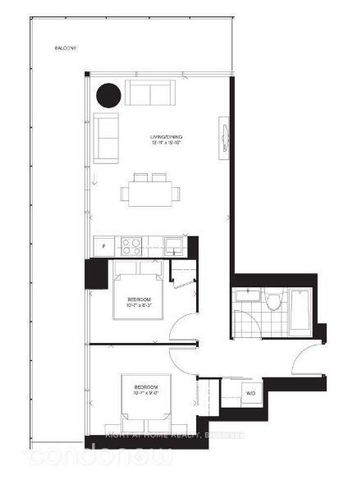 For Lease - 42 Charles Street Unit# 3406, Toronto, Ontario - Photo 3