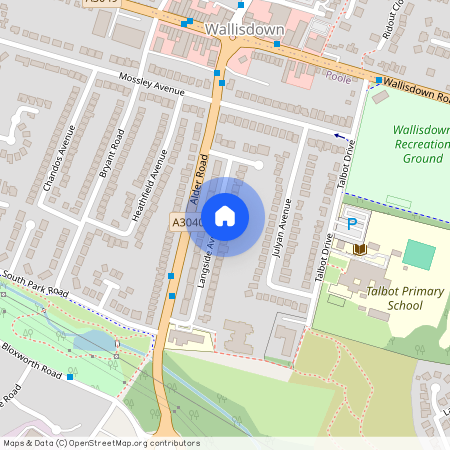 Student house on Langside Avenue