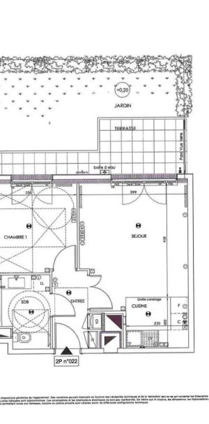 Appartement à louer 2 pièces 42.55m² - Photo 2