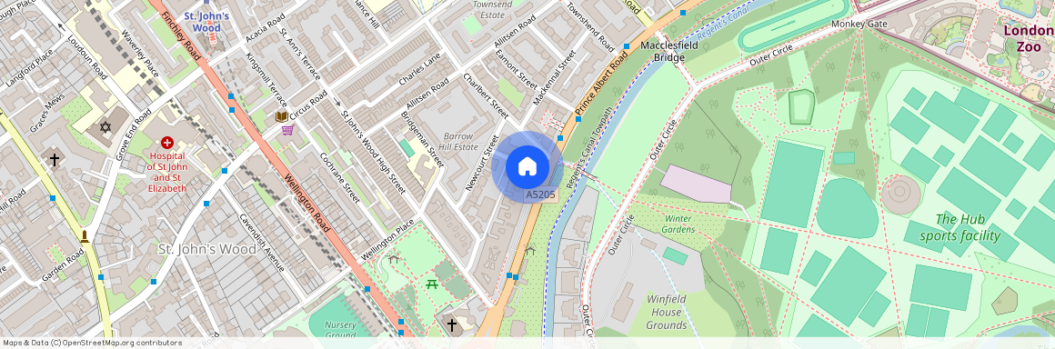 North Gate, Prince Albert Road, St John's Wood, London, NW8
