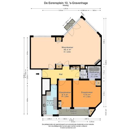 De Eerensplein 10, Bezuidenhout-Oost, 2593NA, Den Haag - Photo 4