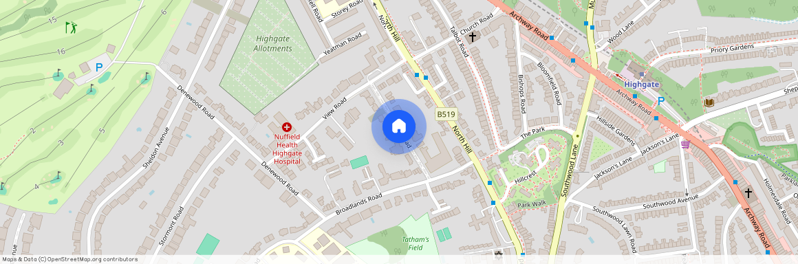 Grange Road, Highgate, N6