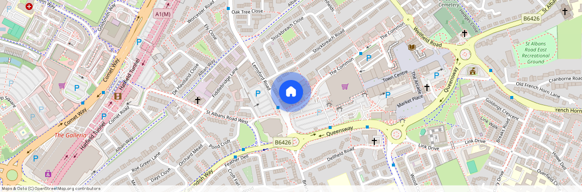 46 The Common, Hatfield AL10 0LU, United Kingdom