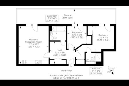 2 Bed Flat, Slate House, E14 - Photo 4