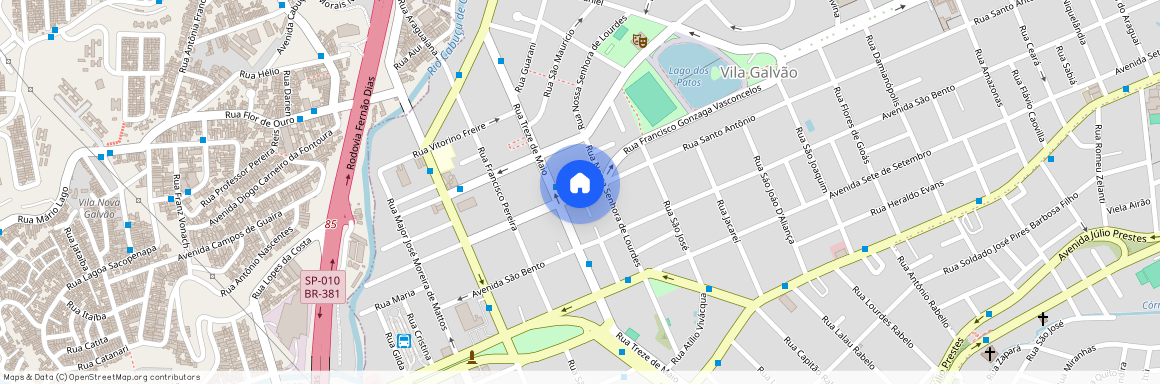 Rua Santo Antônio, Vila Galvão, Guarulhos