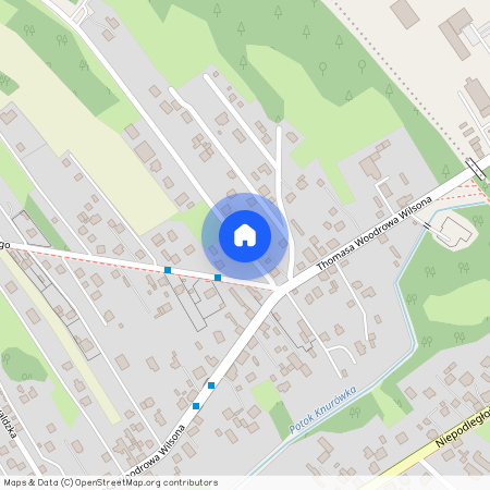 ul. Wilsona, Knurów, gliwicki, śląskie