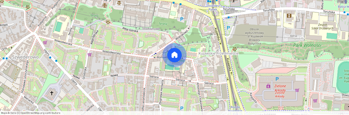 Szwederowo, ul. Romualda Traugutta, Bydgoszcz