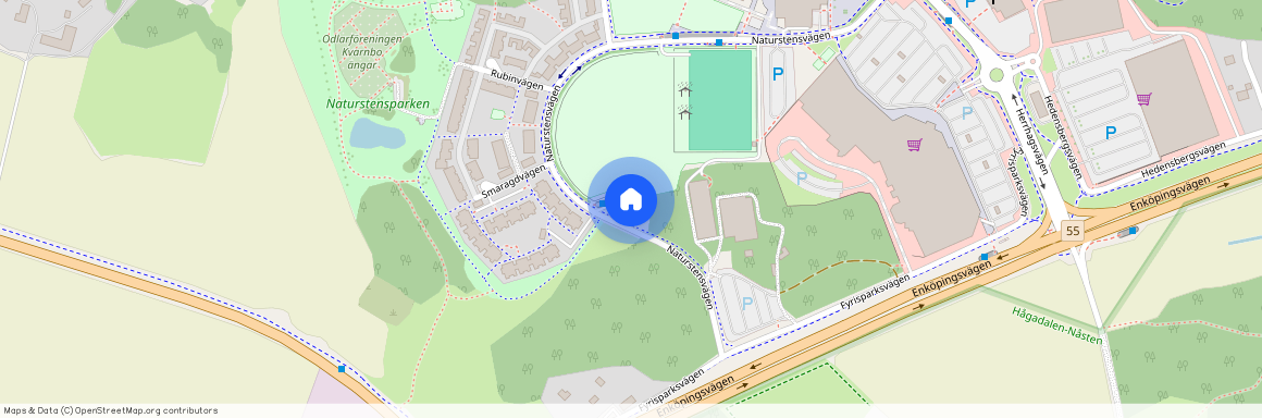 Naturstensvägen, Uppsala