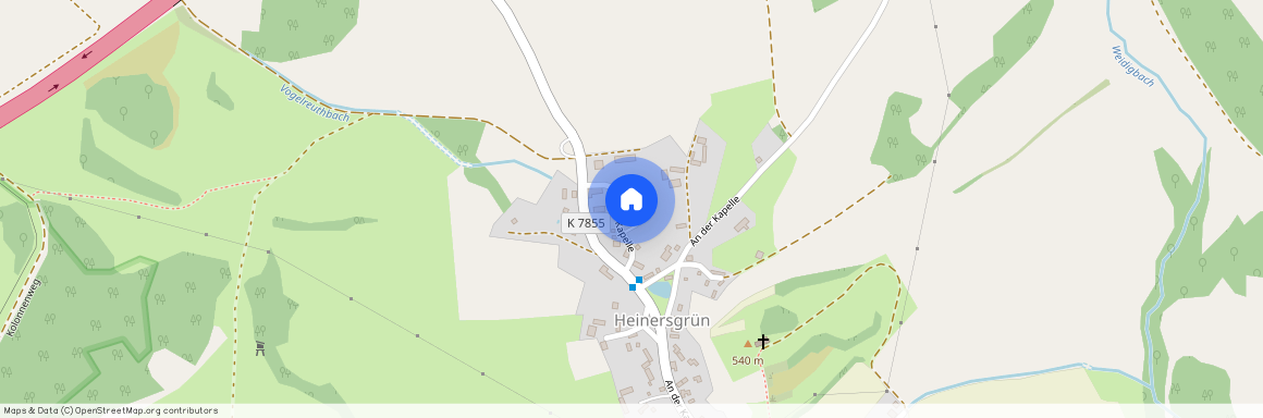 An der Kapelle 74, 08538 Heinersgrün / Burgstein