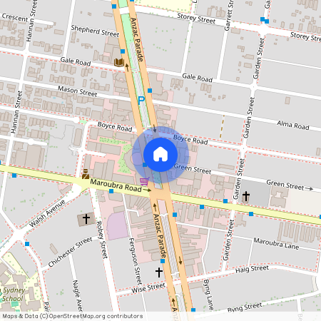 Anzac Parade, Sydney, New South Wales 2035