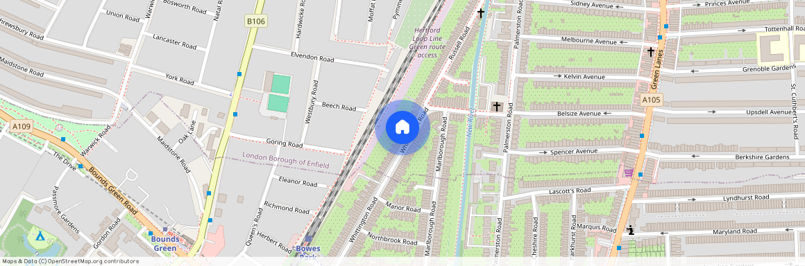 175 Whittington Road, Bowes Park, London, N22 8YW, United Kingdom