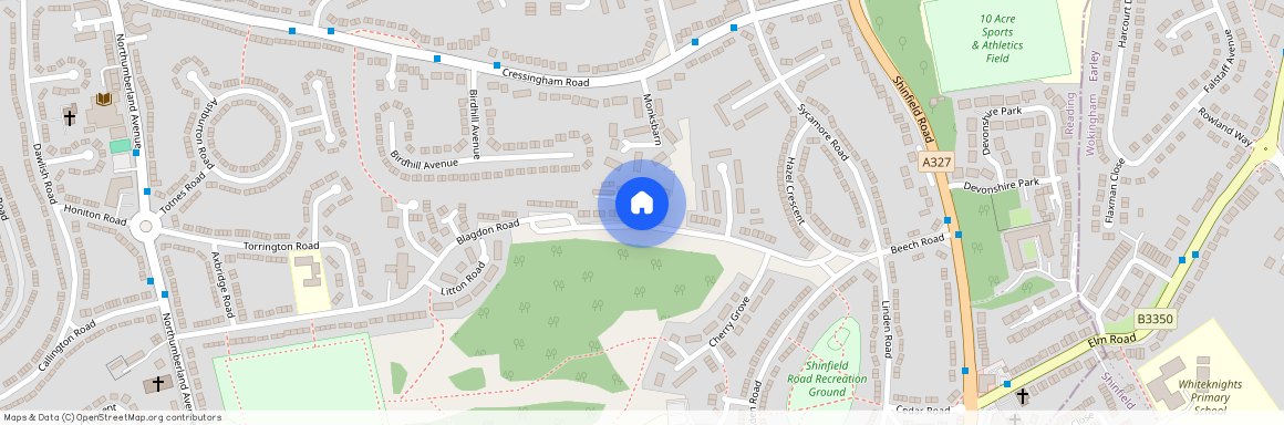 Bankside Gardens, Reading, RG2