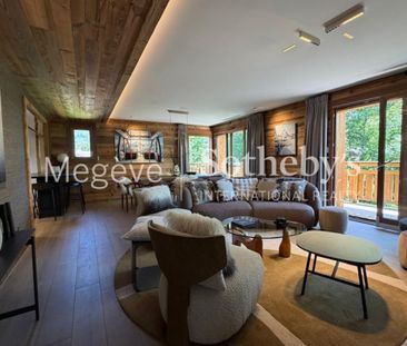 Appartement Albâtre à Megève – 3 chambres, balcon et cheminée - Photo 2