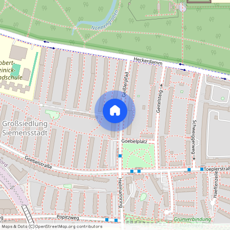 Geißlerpfad 9 - 13627 Berlin OT Charlottenburg-Nord