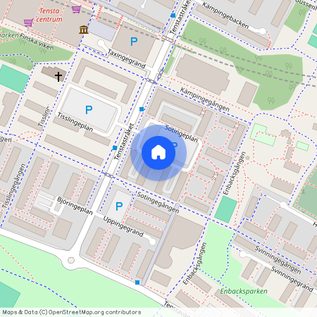 Sotingeplan, Spånga