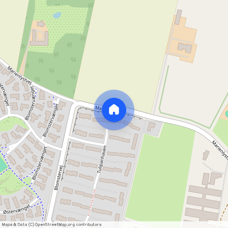 Tulipanhusene, Tulipanhaven 144, stuen