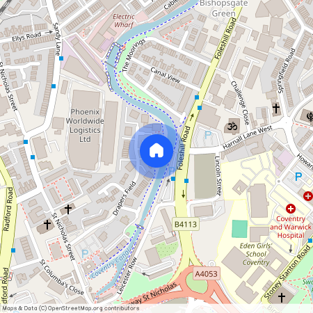 Drapers Fields, Canal Basin, Coventry, West Midlands, CV1