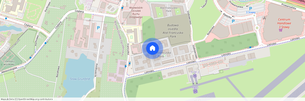 ul. Francuska, Osiedle Paderewskiego-Muchowiec, Katowice, śląskie