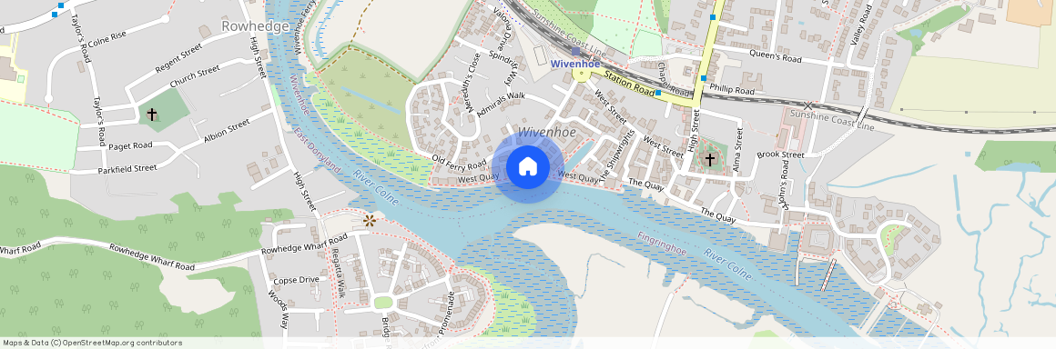 West Quay, Wivenhoe, Essex, CO7
