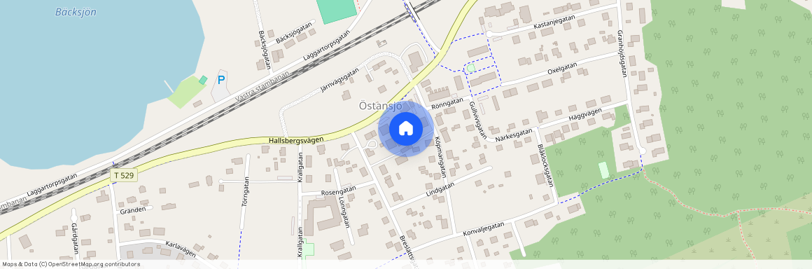 Köpmangatan, Östansjö