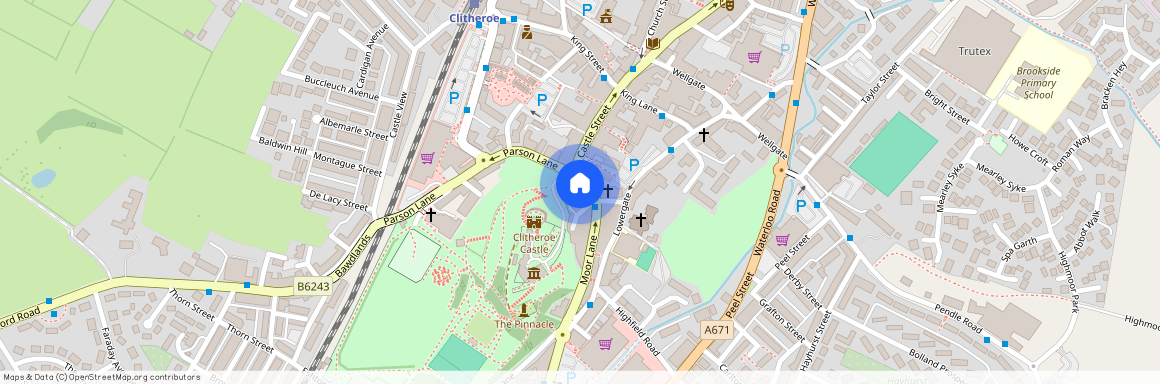 Castlegate, Castlegate House Castlegate, BB7