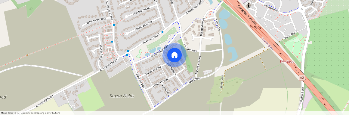 Tyler Walk, Canterbury, Kent, CT1