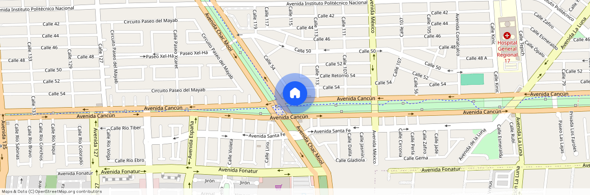 Avenida Cancún, Distrito 5, 77534 Cancún, ROO, Mexico