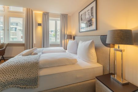 City-Residence: Schickes Apartment Downtown Frankfurt im Boutique-Hotel-Stil - Photo 3