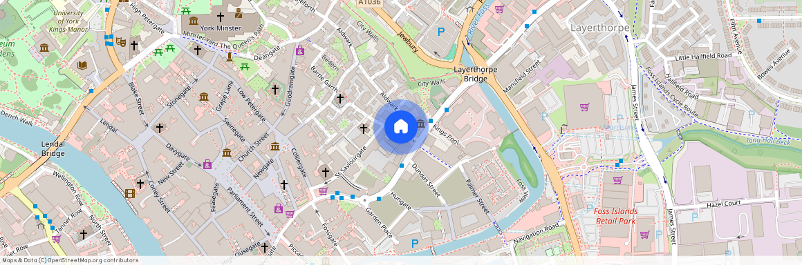 Biba House, St. Saviours Place, York, North Yorkshire, YO1 PJ