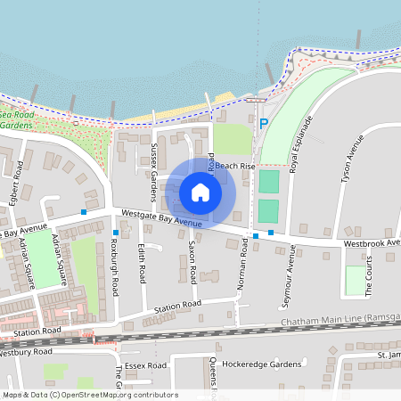 Beach Road, Westgate-on-Sea, Kent, CT8