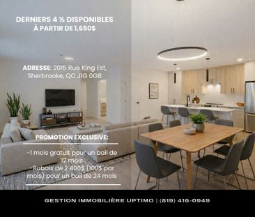 BEAU 4 1/2 | INTERNET|CONSTRUCTION NEUVE - Photo 1