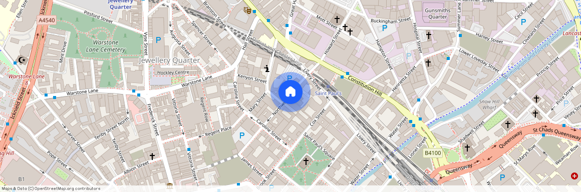 Northwood Street, Birmingham, West Midlands, B3