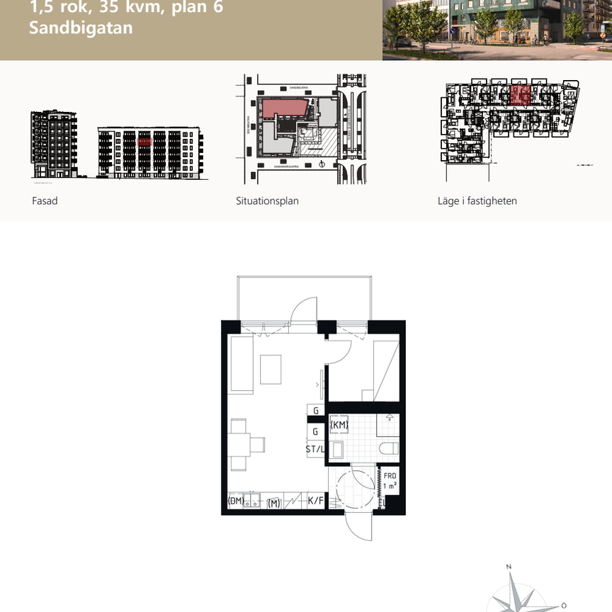 Sandbigatan 32, 75255, Uppsala - Foto 2