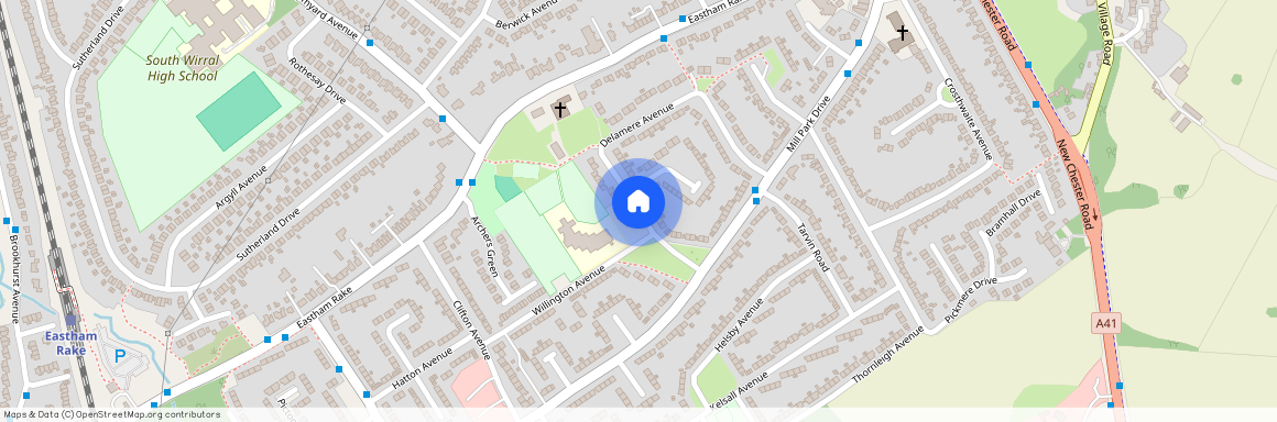 Delamere Avenue, CH62