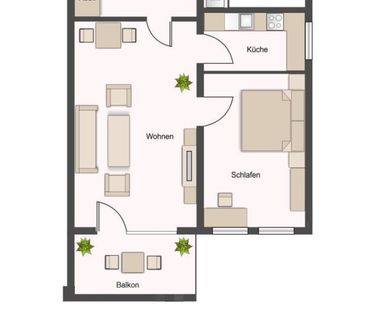 Erstbezug nach Modernisierung: „Gemütliche 2‑Zimmerwohnung in Lüneb... - Photo 6