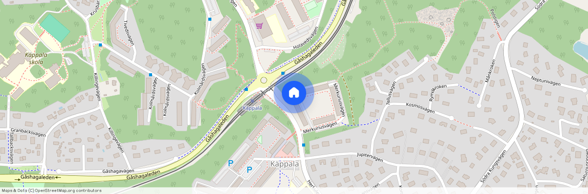 Merkuriusvägen 9, Käppala