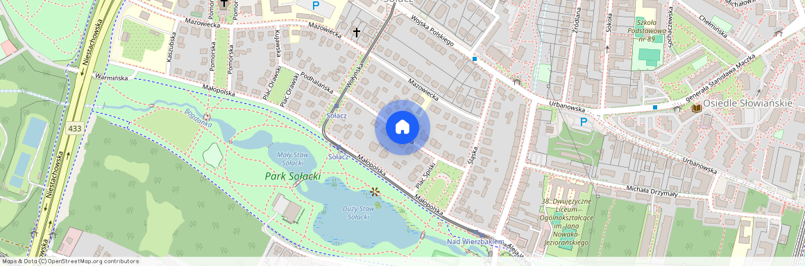 ul. Podolska, Sołacz, Jeżyce, Poznań, wielkopolskie