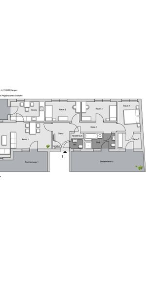 4-Zimmer-Wohnung zzgl. Ankleidezimmer in Erlangen Sebaldussiedlung - Photo 2