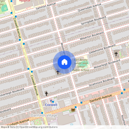 68 woodington Avenue #Upper, Toronto, Danforth