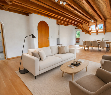 Saniertes Juwel 3.5-Zimmer-Duplexwohnung mit Cheminée und grossem B... - Foto 1