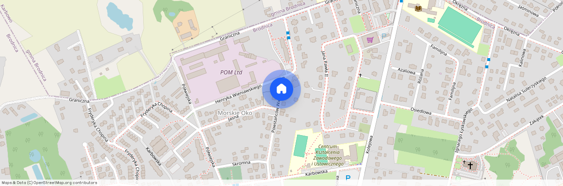 ul. Powstańców Wielkopolskich, Brodnica, brodnicki, kujawsko-pomorskie