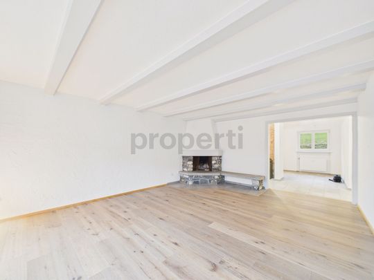 Quiet 3.5-room apartment with practical parking space, Saas im Prättigau - Photo 1